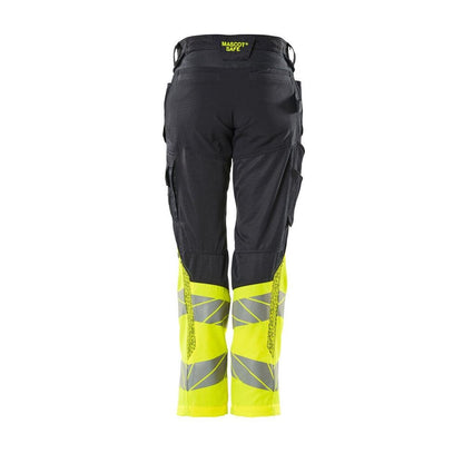 Housut, naiset, DIAMOND, polvitaskut, stretch housut