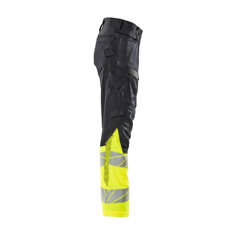 Housut, naiset, DIAMOND, polvitaskut, stretch housut