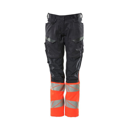 Housut, naiset, DIAMOND, polvitaskut, stretch housut