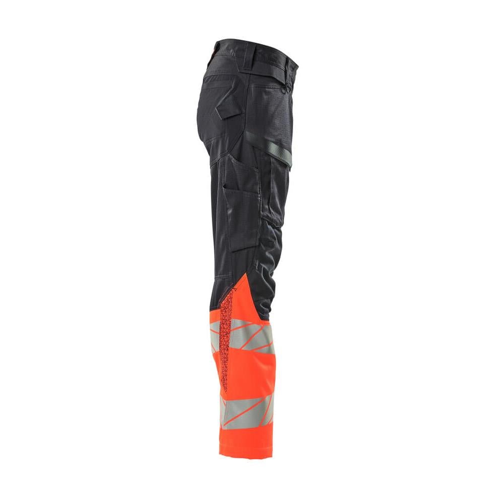 Housut, naiset, DIAMOND, polvitaskut, stretch housut