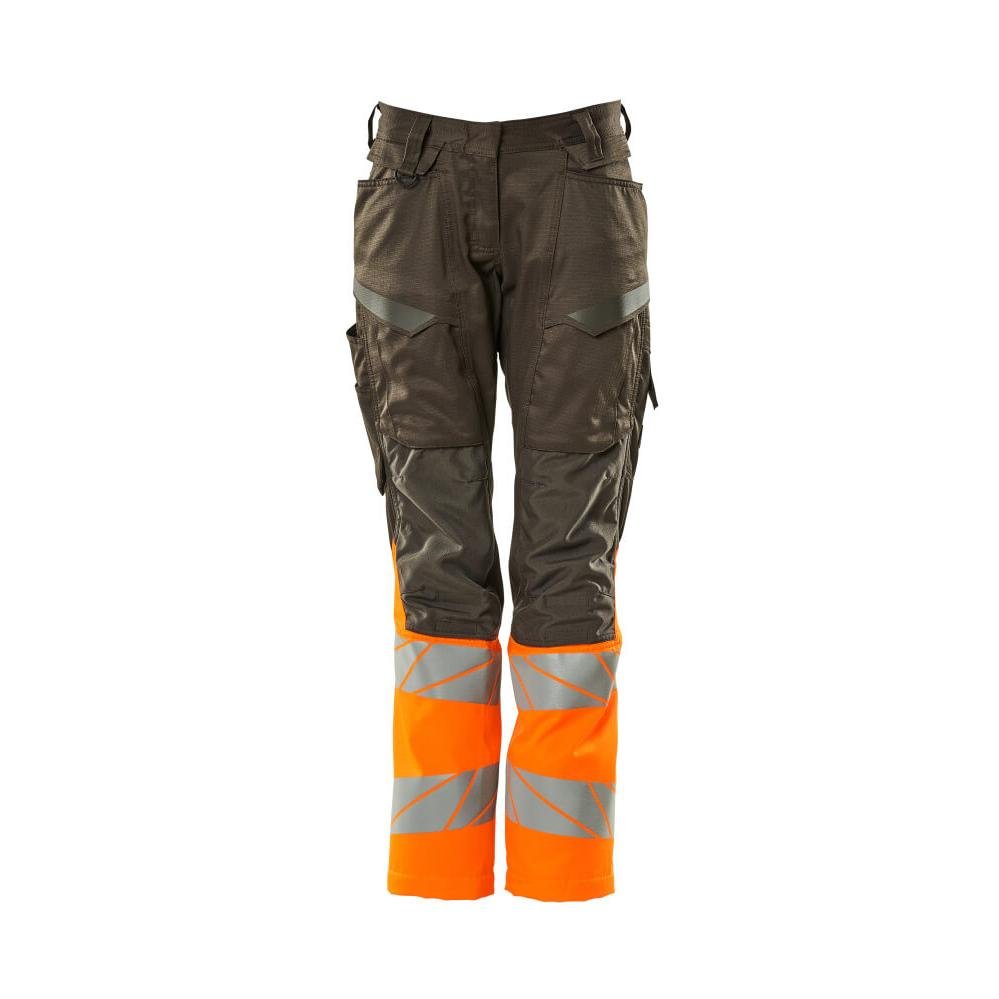Housut, naiset, DIAMOND, polvitaskut, stretch housut