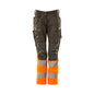 Housut, naiset, DIAMOND, polvitaskut, stretch housut