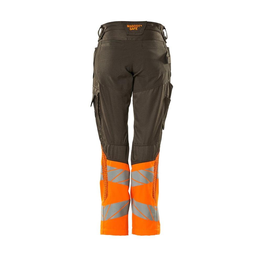 Housut, naiset, DIAMOND, polvitaskut, stretch housut