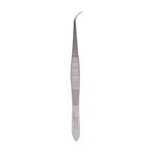 Hienot kirurgiset pinsetit, 11 cm, kaarevat