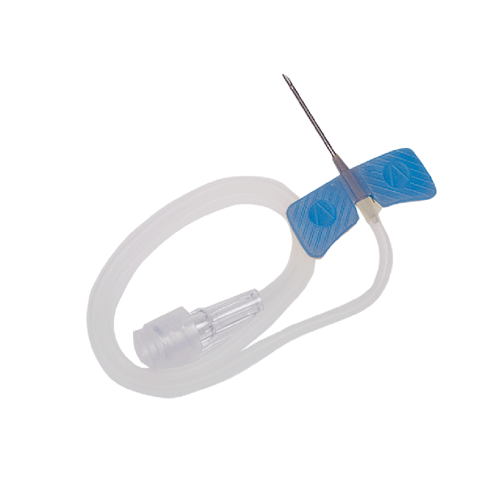 Schmetterlingskanüle G 23 - 0,60  blau