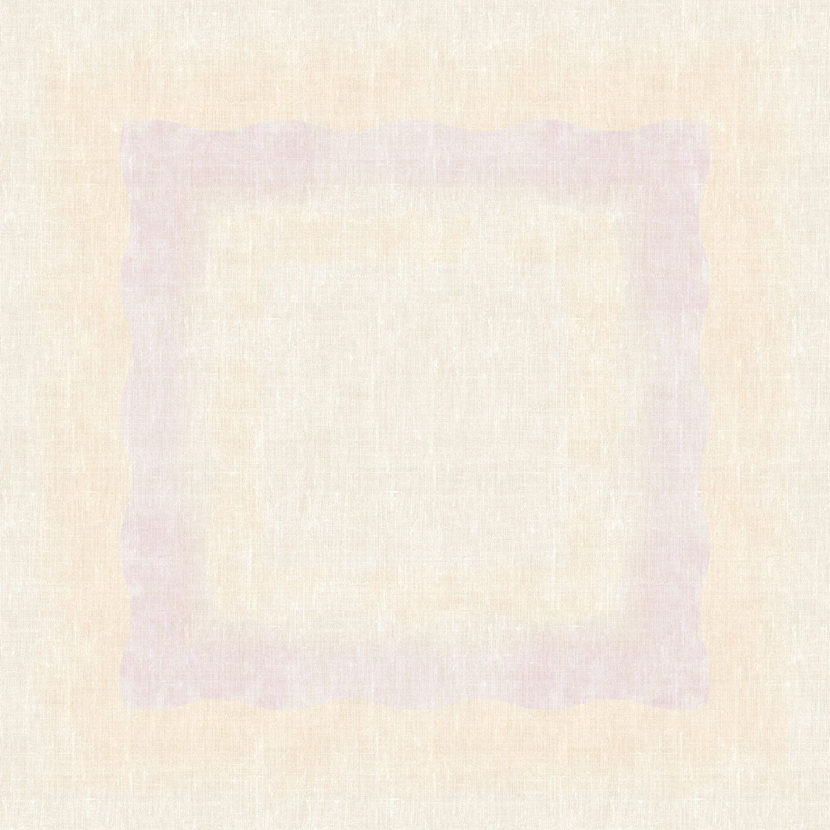 Hieno, aaltomainen roosan-beige reunus strukturoidulla beigellä muodostaa hillityn kehyksen - ihanteellinen pöytäkoristeluun 84x84 cm kokoisella Dunicel-keskipöytäliinalla Serenity, Duni GmbH (paketti, jossa 20 kappaletta).