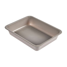 Abgebildet ist eine leere Duni GmbH CPET-Schale 1 Grau (225x175x43 mm, Packung à 300 Stück) vor weißem Hintergrund; es handelt sich um eine rechteckige, hitzebeständige Lebensmittelschale mit abgerundeten Ecken und leicht abgeschrägten Seiten.