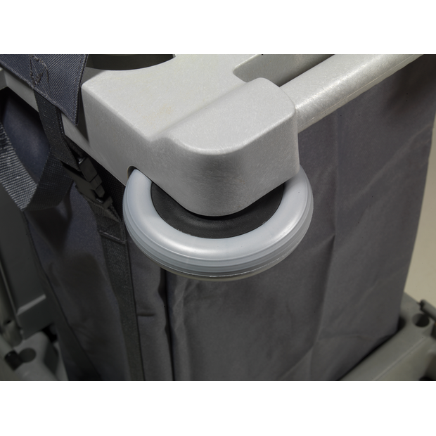 Numaattinen välirulla esim. varustevaunussa (kiinteä pyörä) | Pakkaus (1 kpl)