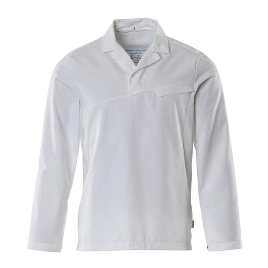 Slip-on tunika, erittäin kevyt Slip-on tunika, valkoinen