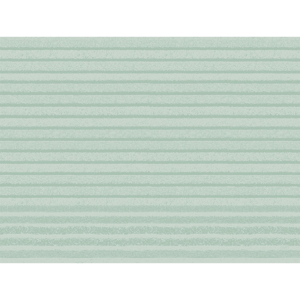 Vaaleanvihreä tausta, jossa on tasaisesti jakautuneita, vaakasuoria, rakenteellisia raitoja mintun sävyissä, inspiroituna Duni GmbH:n 30x40 cm kokoisista mintunvärisistä Tessuto-paperipöytätableteista - Tyylikäs pöytäkoristelu (250 kappaletta), ulottuu kuvan ylle.