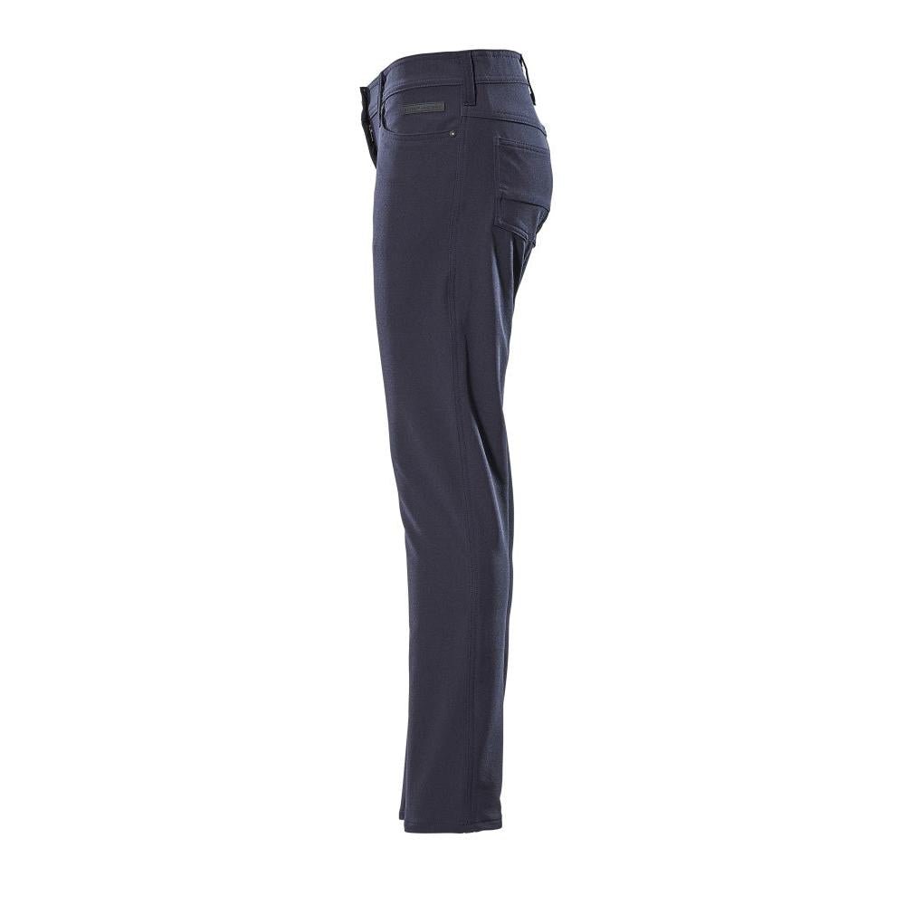 Housut, naiset, PEARL, stretch, vaaleat housut, musta-sininen