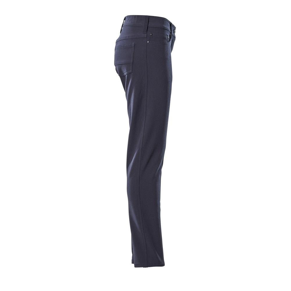 Housut, naiset, PEARL, stretch, vaaleat housut, musta-sininen