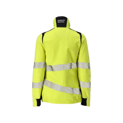Takki, naiset, ULTIMATE STRETCH työtakki Multisafe, hi-vis keltainen/musta-sininen