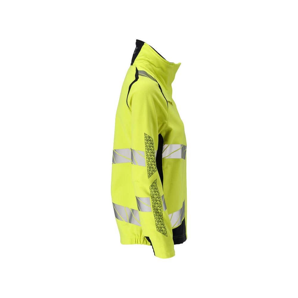 Takki, naiset, ULTIMATE STRETCH työtakki Multisafe, hi-vis keltainen/musta-sininen