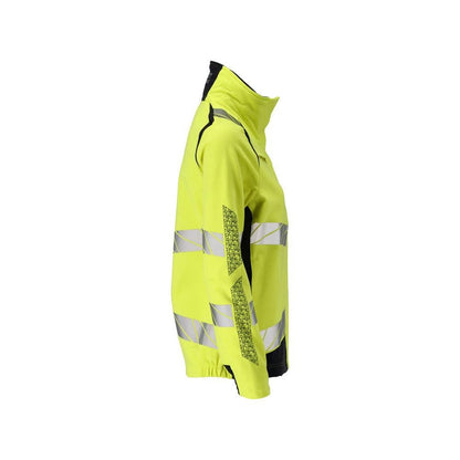 Takki, naiset, ULTIMATE STRETCH työtakki Multisafe, hi-vis keltainen/musta-sininen