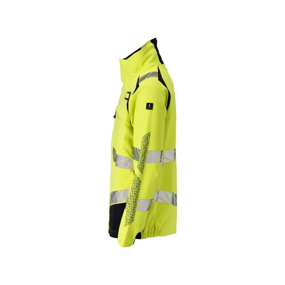 Takki, ULTIMATE STRETCH työtakki Multisafe, hi-vis keltainen/musta-sininen