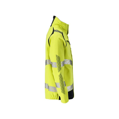 Takki, ULTIMATE STRETCH työtakki Multisafe, hi-vis keltainen/musta-sininen