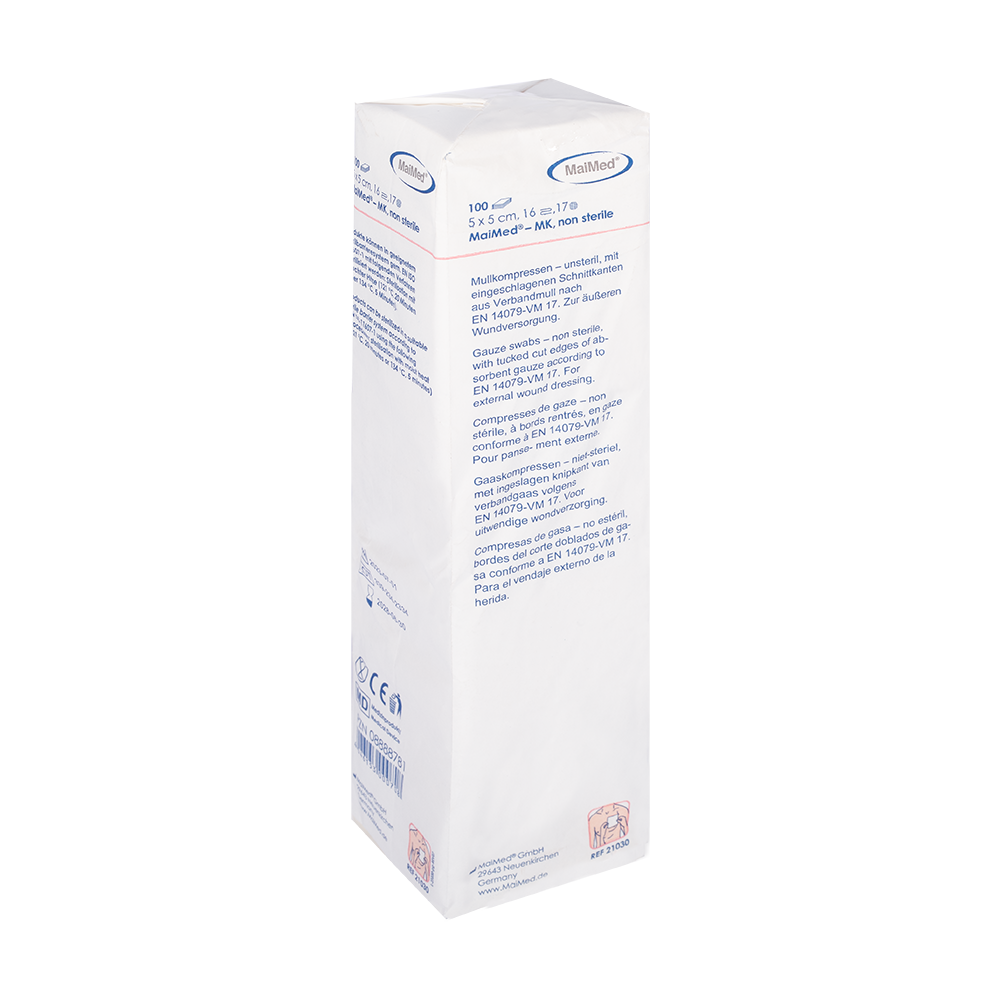 MaiMed-MK-epästeriili sideharsopakkaus 100 kpl/paperipussi