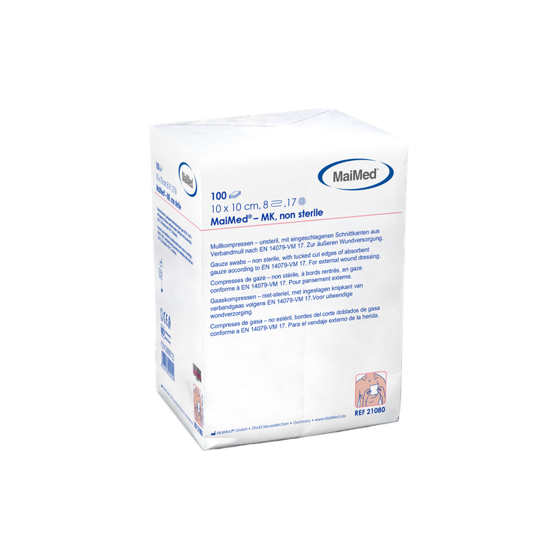 MaiMed-MK-epästeriili sideharsopakkaus 100 kpl/paperipussi