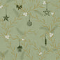 Duni Servietten 1/4-taitto "Noel" (33x33 cm, pistaasinvihreä) Duni GmbH:lta esittelee vihreän designin, jossa on kultaisia oksia, valkoisia marjoja, tähtiä, nauhoja, talo ja koristeita juhlapöytään. Pakkaus sisältää 250 kappaletta.