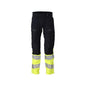 Housut, polvitaskut, ULTIMATE STRETCH -housut Multisafe, musta sininen/hi-vis keltainen