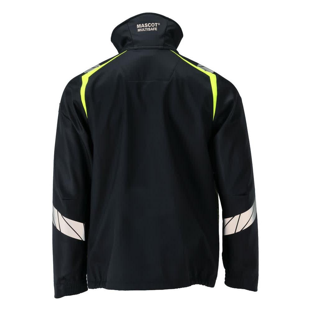 Softshell-takki Multisafe softshell-takki, musta sininen/hi-vis keltainen