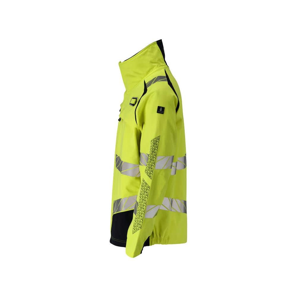 Takki, joustavat insertit Multisafe työtakki, hi-vis keltainen/musta-sininen
