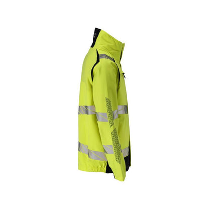 Takki, joustavat insertit Multisafe työtakki, hi-vis keltainen/musta-sininen