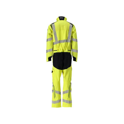 Kaiken kaikkiaan polvitaskut, joustavien sisäosien yhdistelmä Multisafe, hi-vis keltainen/musta-sininen