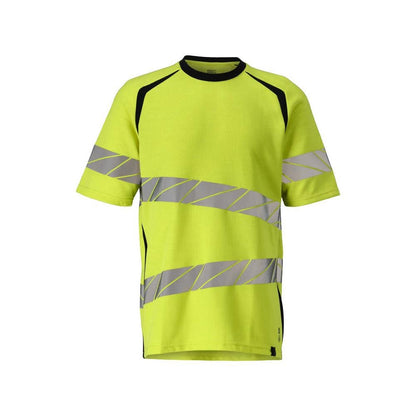 T-paita, moderni istuvuus T-paita Multisafe, hi-vis keltainen/musta-sininen