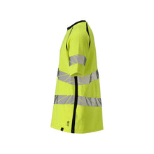 T-paita, moderni istuvuus T-paita Multisafe, hi-vis keltainen/musta-sininen
