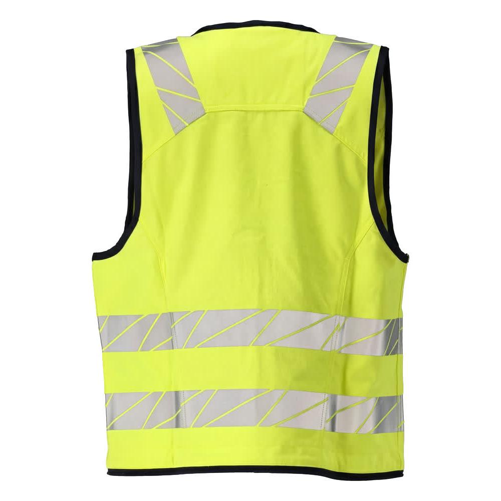 Työkaluliiivi Multisafe, hi-vis keltainen/musta-sininen