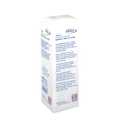 MaiMed-MKS-epästeriili sideharsopakkaus, 100 kpl/paperipussi