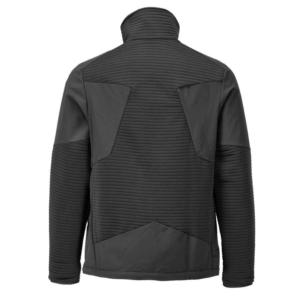 Fleece-neulepusero, lyhyt vetoketju, microfleece-takkivuori