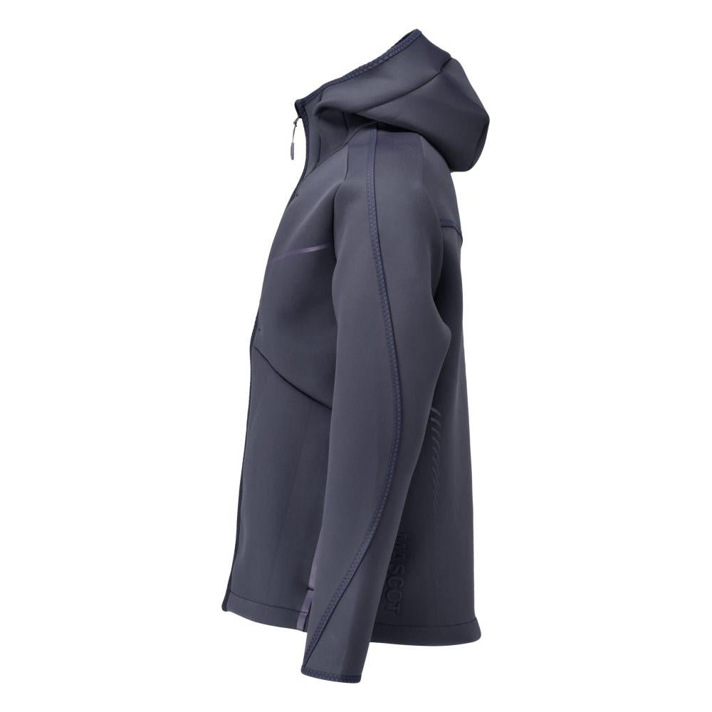 Softshell-takki, huppu, moderni istuva softshell-takki
