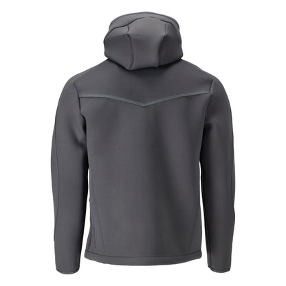 Softshell-takki, huppu, moderni istuva softshell-takki