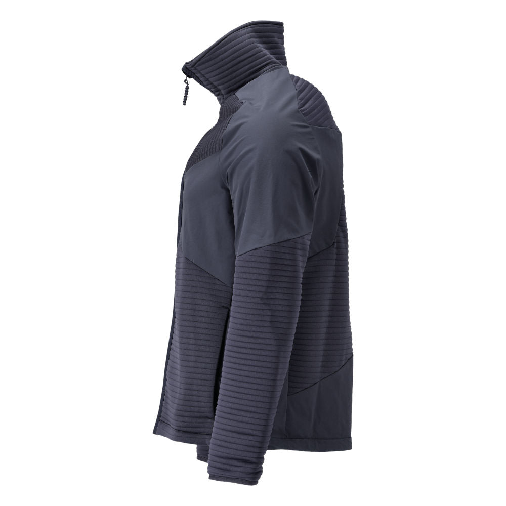 Fleece-neulepusero vetoketjulla, microfleece-takkivuori