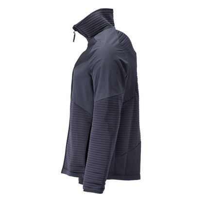 Fleece-neulepusero vetoketjulla, microfleece-takkivuori