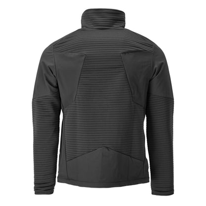 Fleece-neulepusero vetoketjulla, microfleece-takkivuori