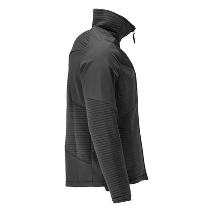 Fleece-neulepusero vetoketjulla, microfleece-takkivuori