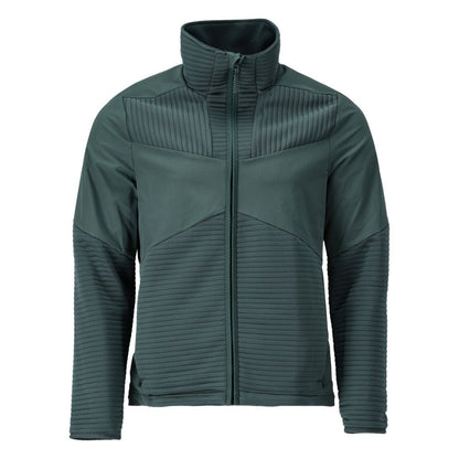 Fleece-neulepusero vetoketjulla, microfleece-takkivuori