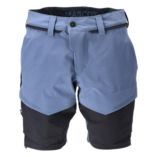 Shortsit, stretch, kevyet shortsit, kivi sininen/musta sininen