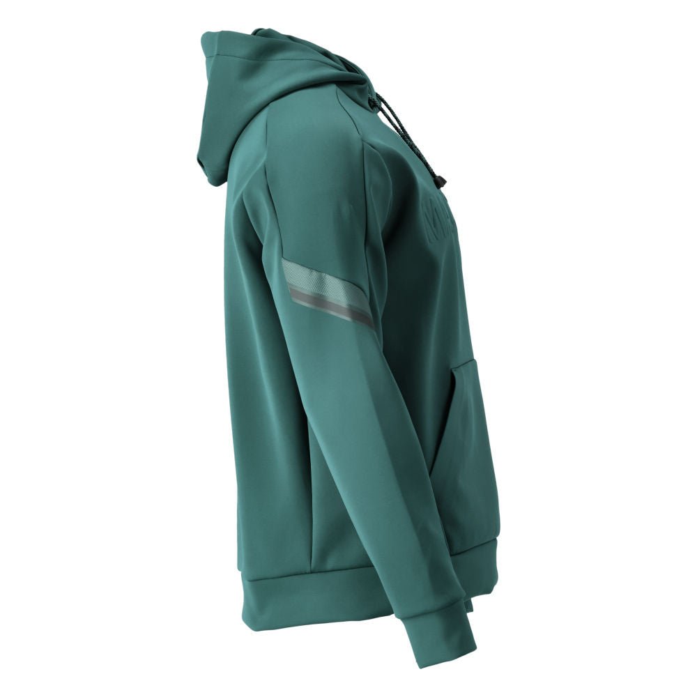 Fleece-huppari, jossa MASCOT-logolla varustettu huppari