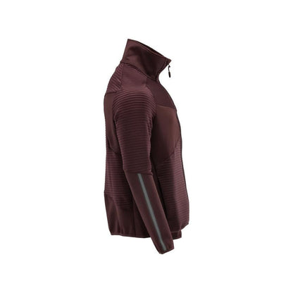 Fleece-villapaita vetoketjulla mikrofleece-takki