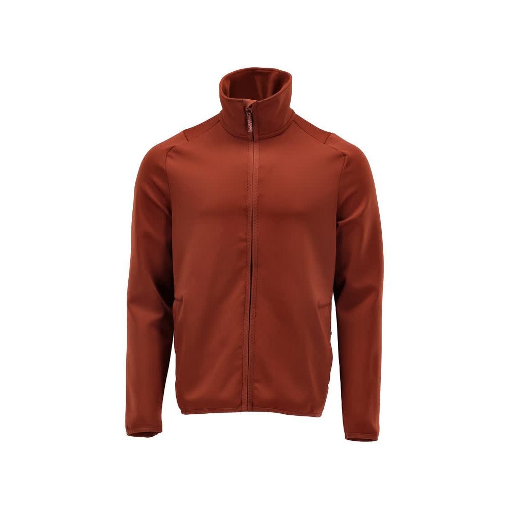 Fleece-villapaita vetoketjulla mikrofleece-takki