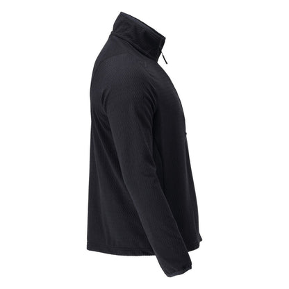 Microfleece-neulepusero, jossa lyhyt vetoketjullinen microfleece-takki