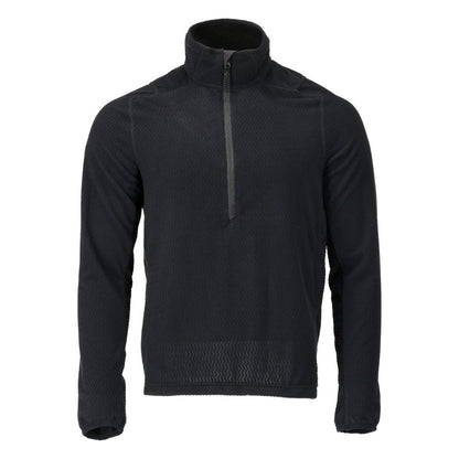 Microfleece-neulepusero, jossa lyhyt vetoketjullinen microfleece-takki