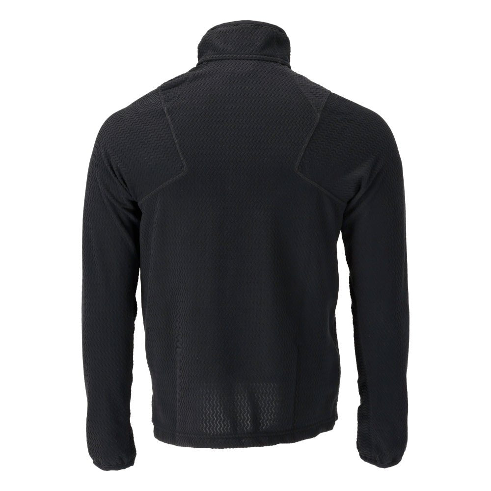 Microfleece-neulepusero, jossa lyhyt vetoketjullinen microfleece-takki