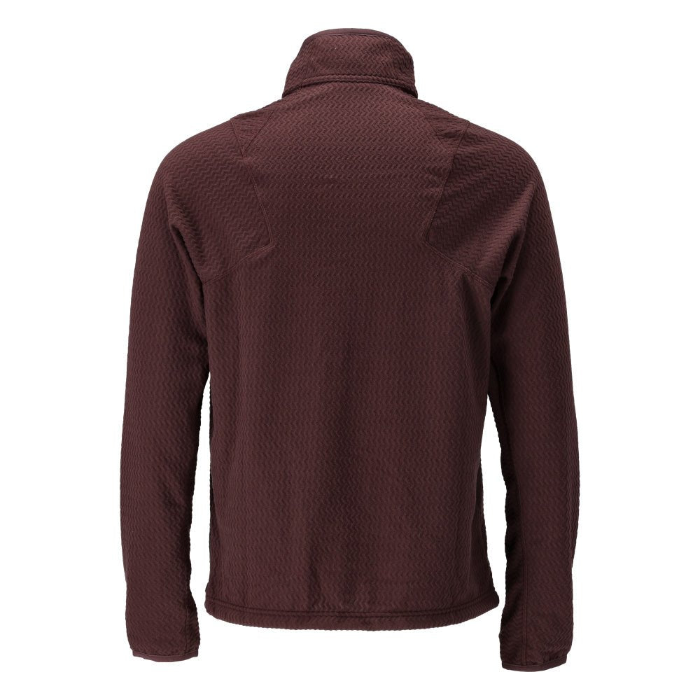 Microfleece-neulepusero, jossa lyhyt vetoketjullinen microfleece-takki