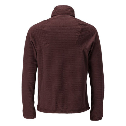 Microfleece-neulepusero, jossa lyhyt vetoketjullinen microfleece-takki